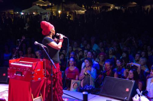 C.C. White - Soul Kirtan! (Bhakti Fest 3) (Photo by Elana Kundell