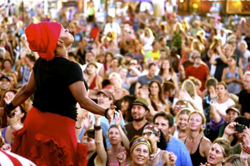 C.C. White - Soul Kirtan! (Bhakti Fest 6) (Photo by Elana Kundell