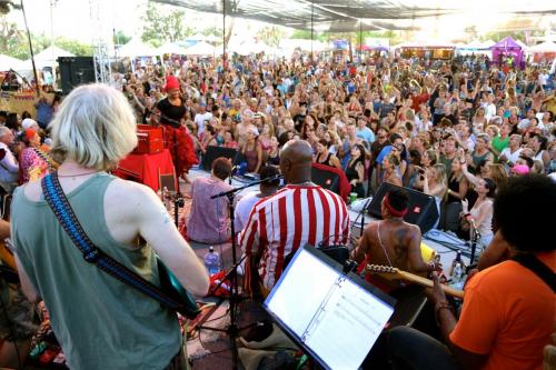 C.C. White - Soul Kirtan! (Bhakti Fest 7) (Photo by Elana Kundell