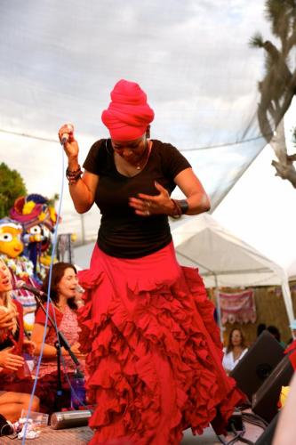 C.C. White - Soul Kirtan! (Bhakti Fest 8) (Photo by Elana Kundell